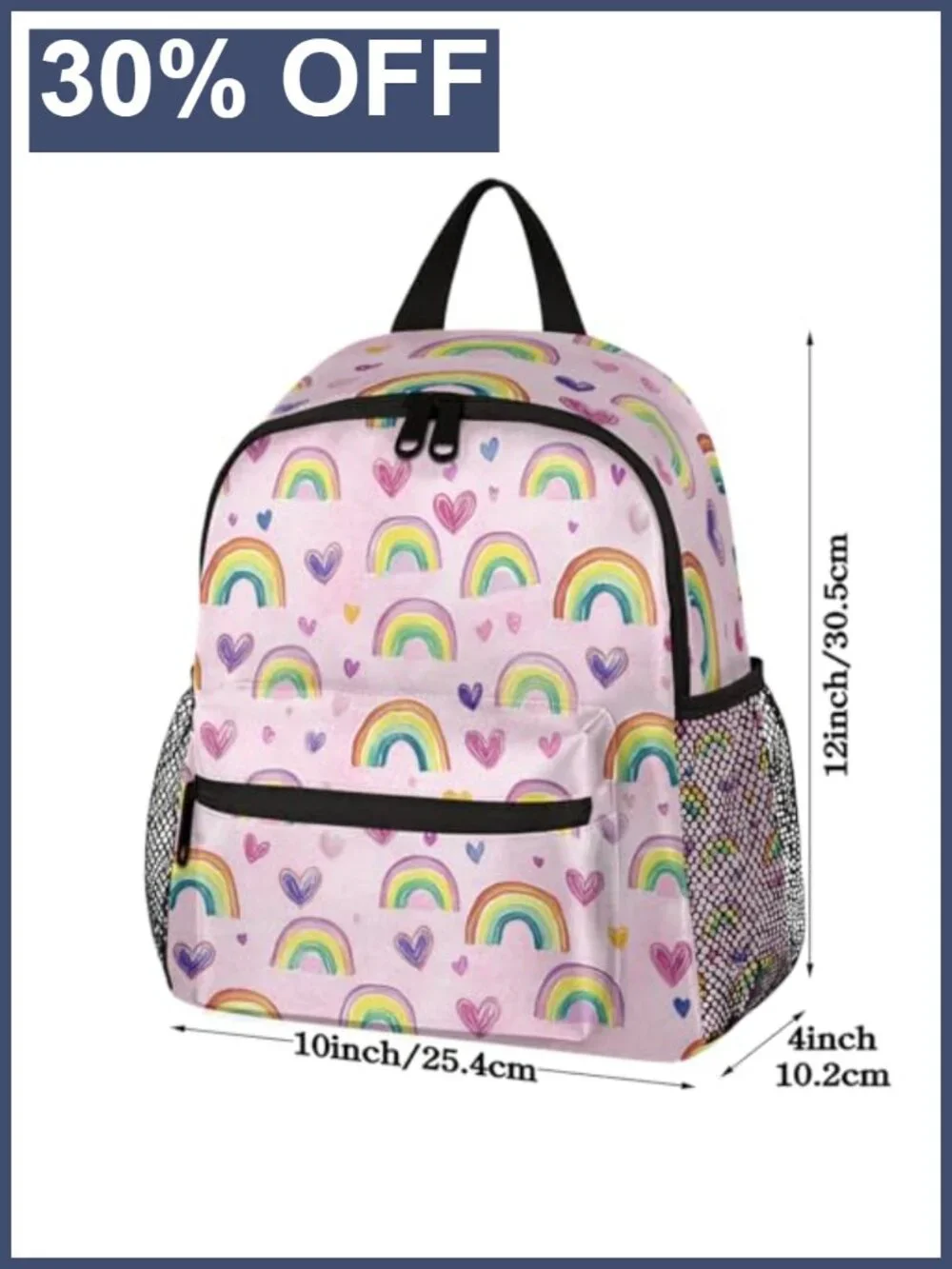 Durable Polyester Backpack for School Travel Hiking Kids
